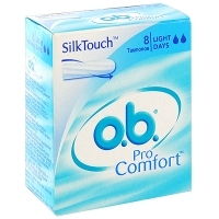 Тампоны О В "Pro Comfort Light", 8 шт артикул 7359a.