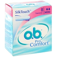 Тампоны О В "Pro Comfort Mini", 8 шт артикул 7360a.